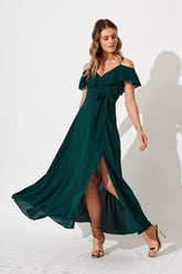 Emerald Green Maxi Dress