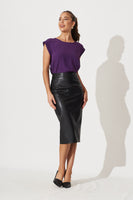 Purple Queen Top