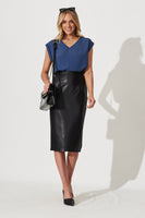 Blue Chic Blouse