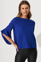 Blue Beauty Blouse