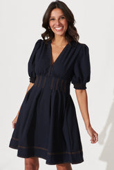 Navy Blue Hazel Dress