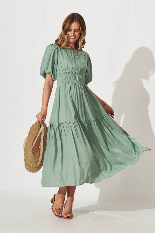 Green Starlight Dress