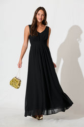 Chic Black Maxi Dress