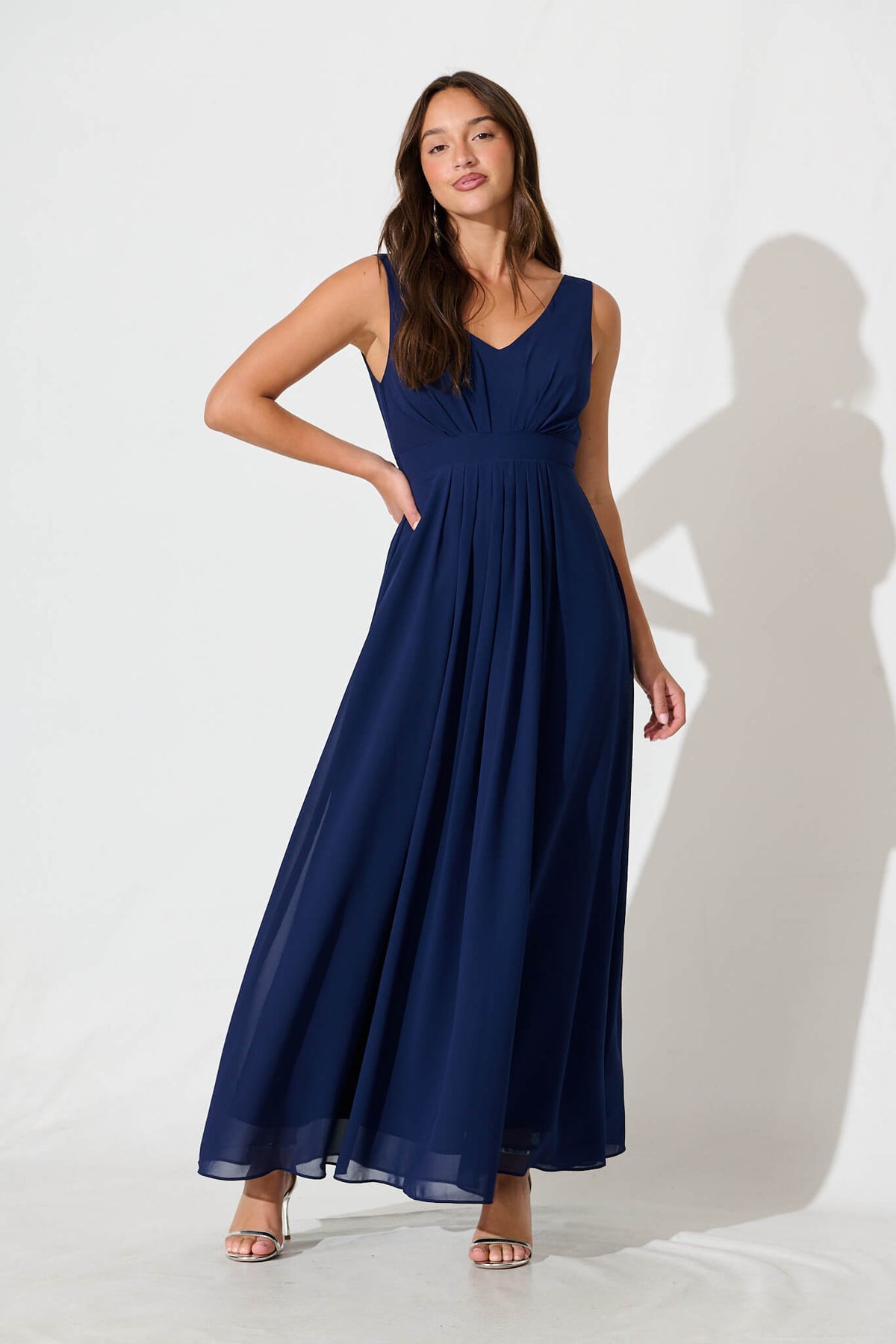 Navy Blue Maxi Dress