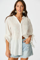 White Cotton Toni Blouse
