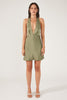 Khaki Green Oli Mini Dress