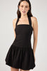 Black Bubble Mini Dress