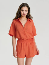 Orange Formal Duo Set