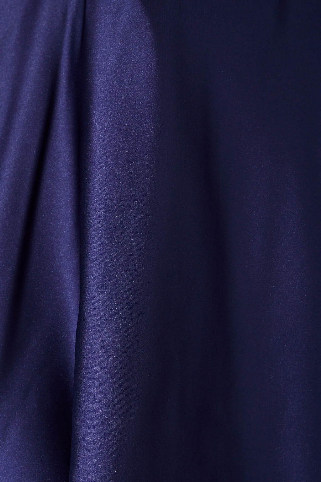 Navy Satin Maxi Dress - Loulou Style