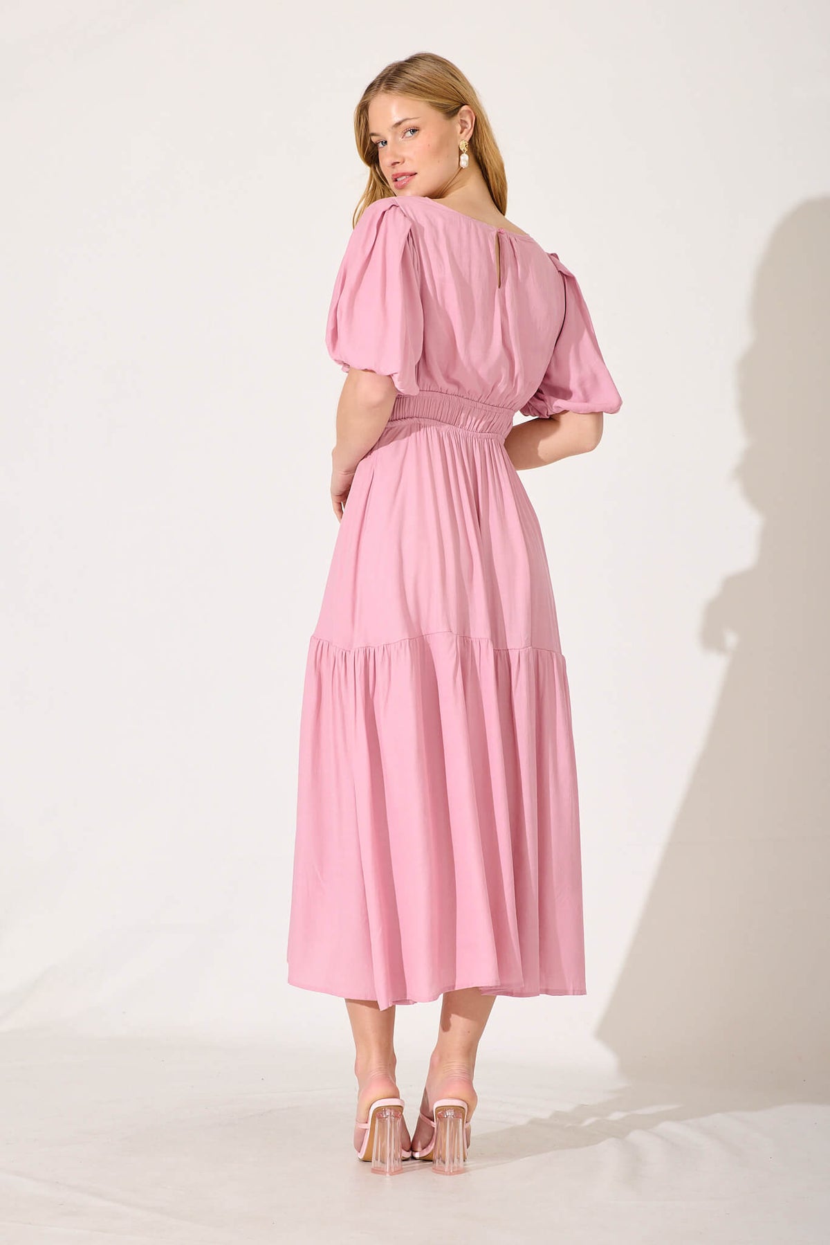 Blush Star Midi Dress