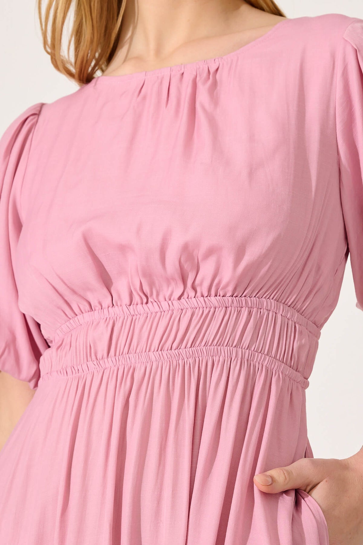 Blush Star Midi Dress