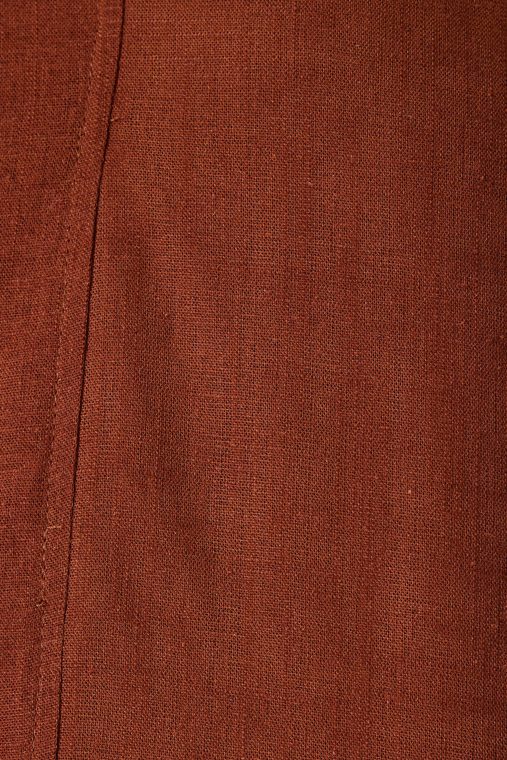 Chocolate Linen Top