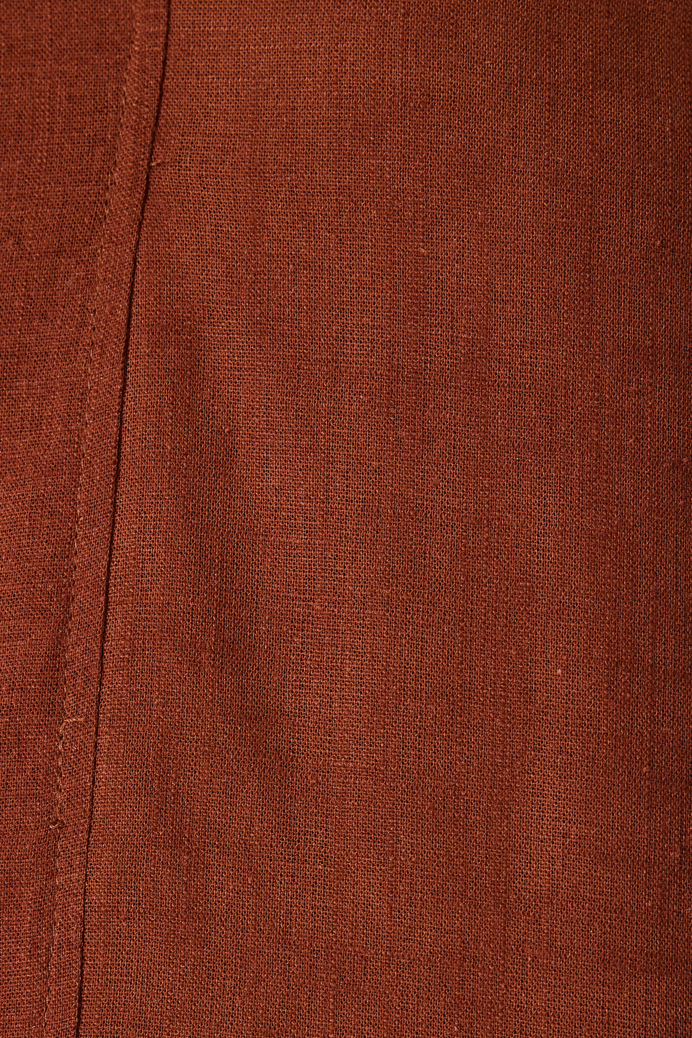 Chocolate Linen Top
