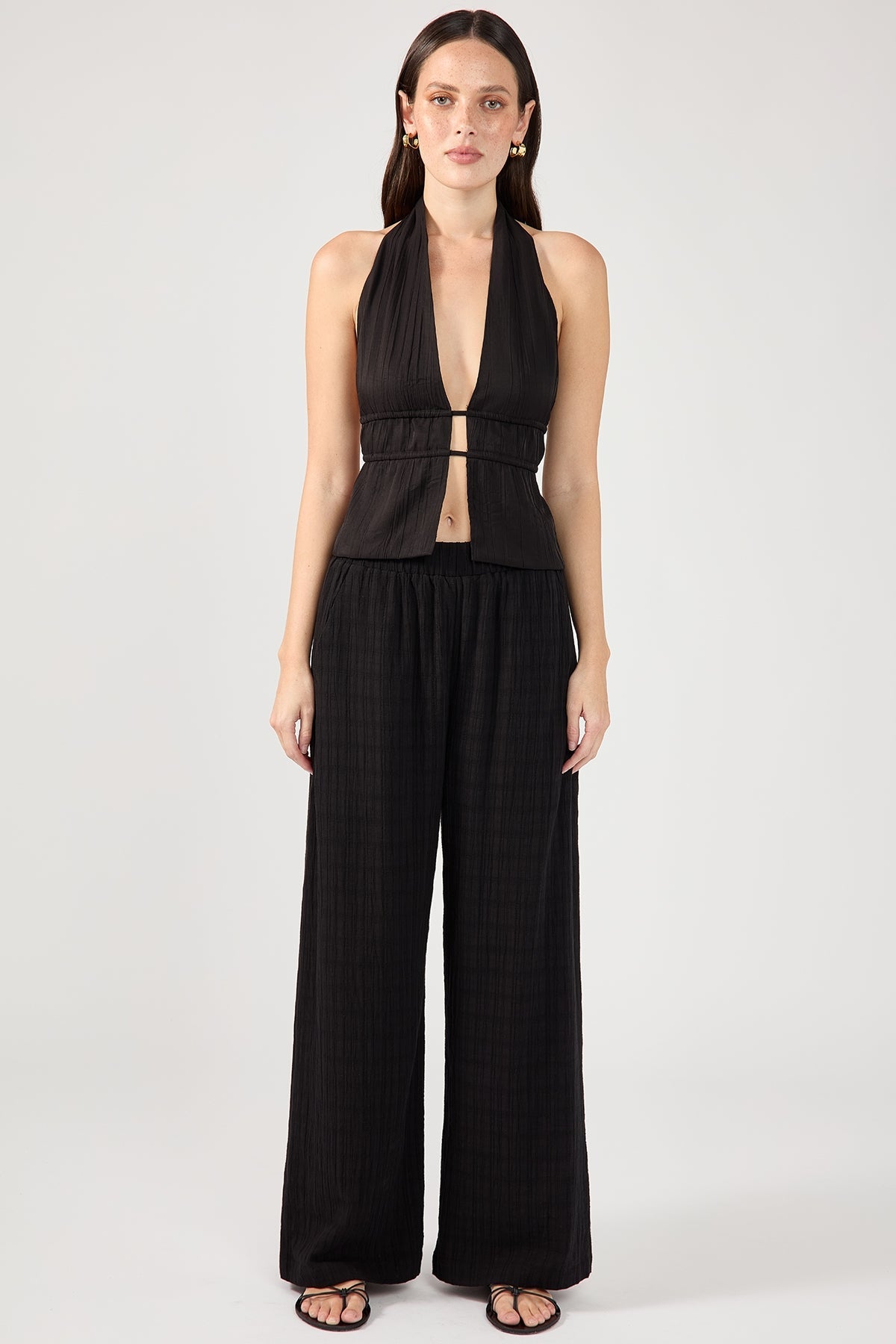 Black Beach Pants