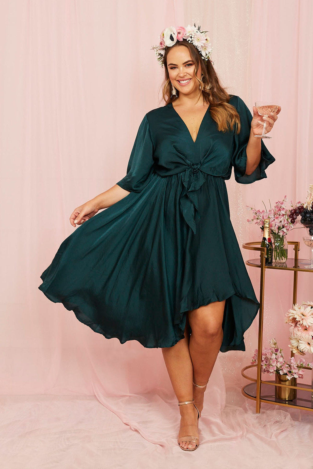 Emerald Green Helsinki Dress