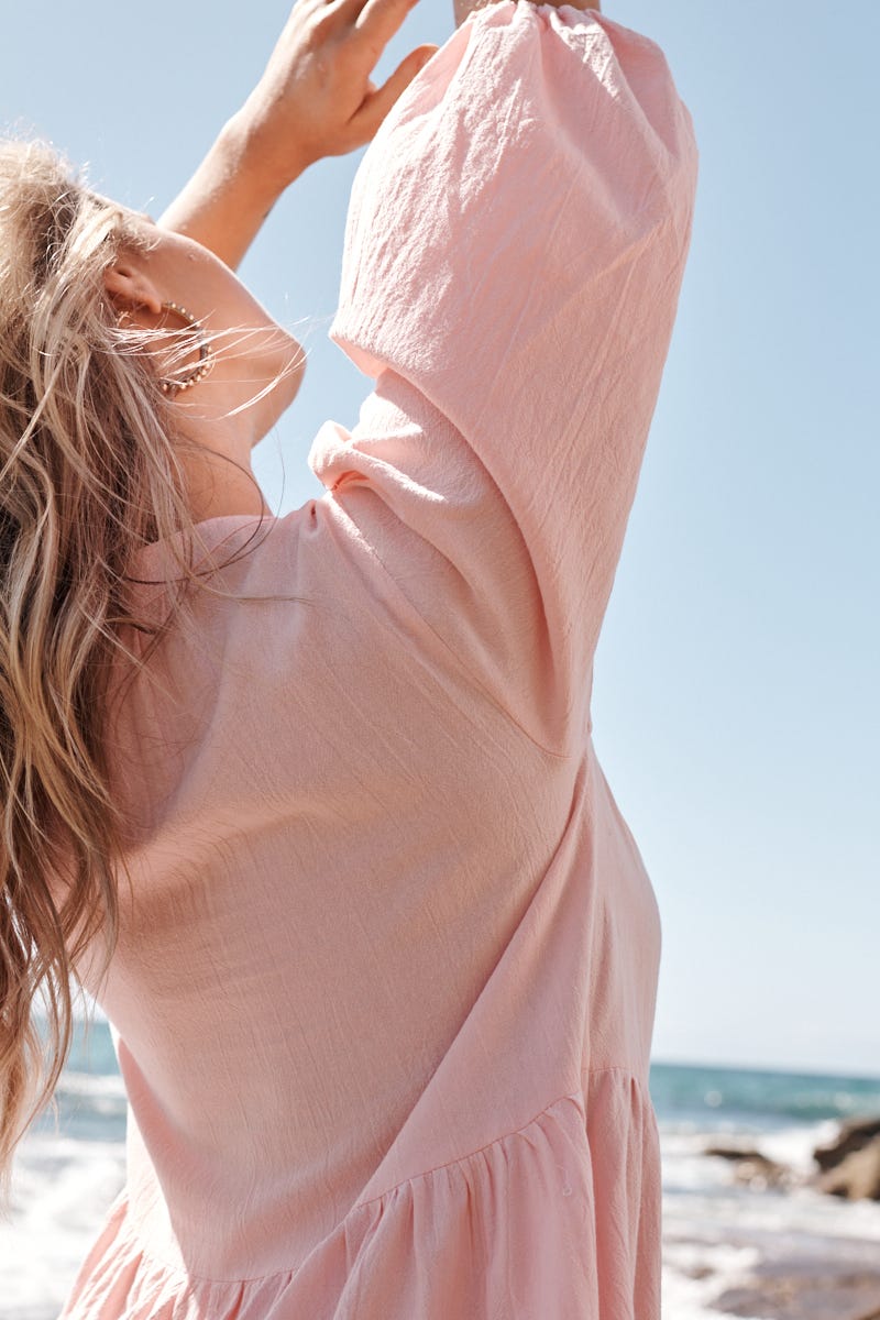 Blush Kehlana Tiered Smock Dress