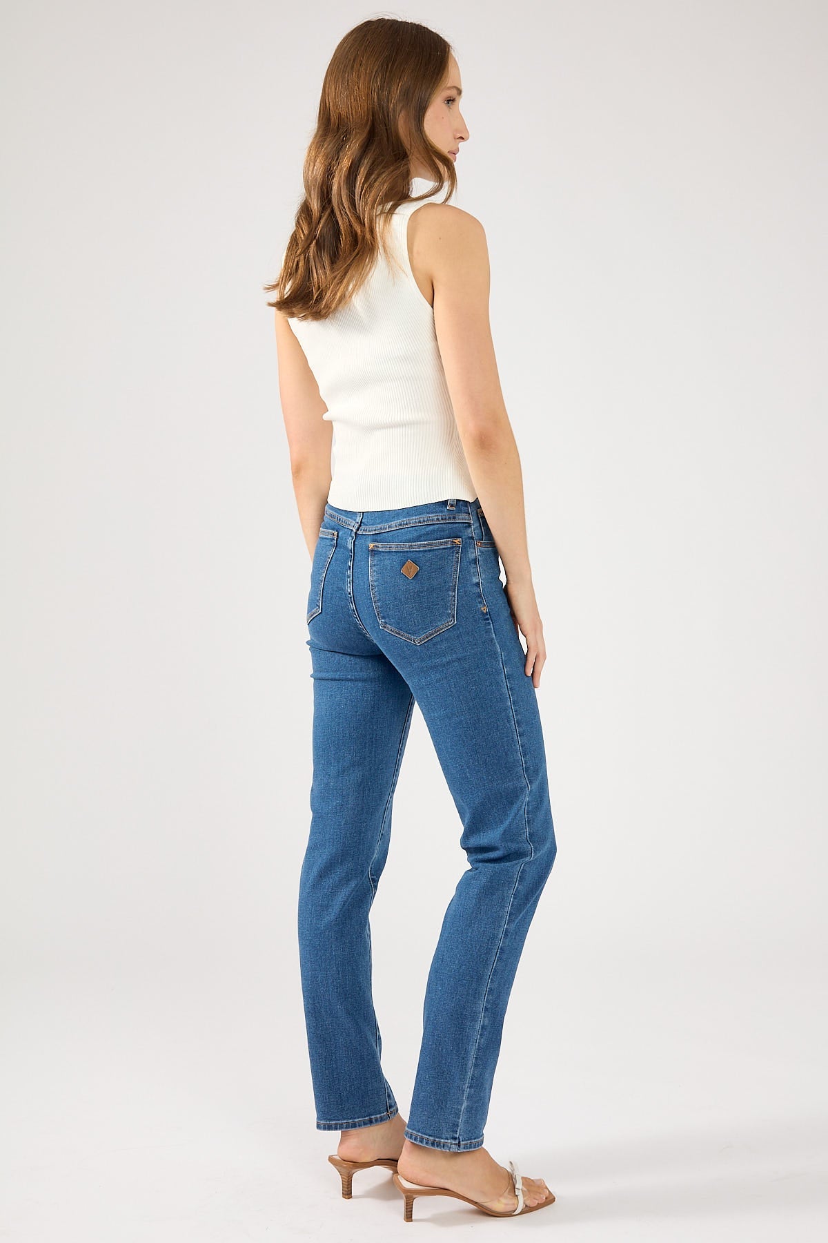 Liliana Stovepipe High-Waist Jeans