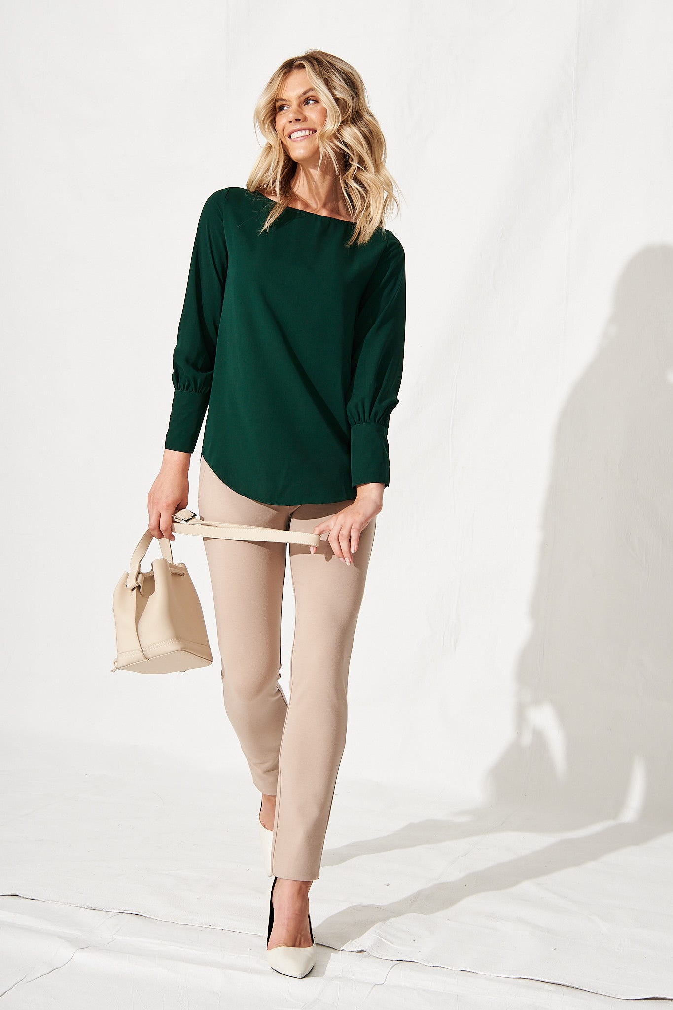 Emerald Green Top