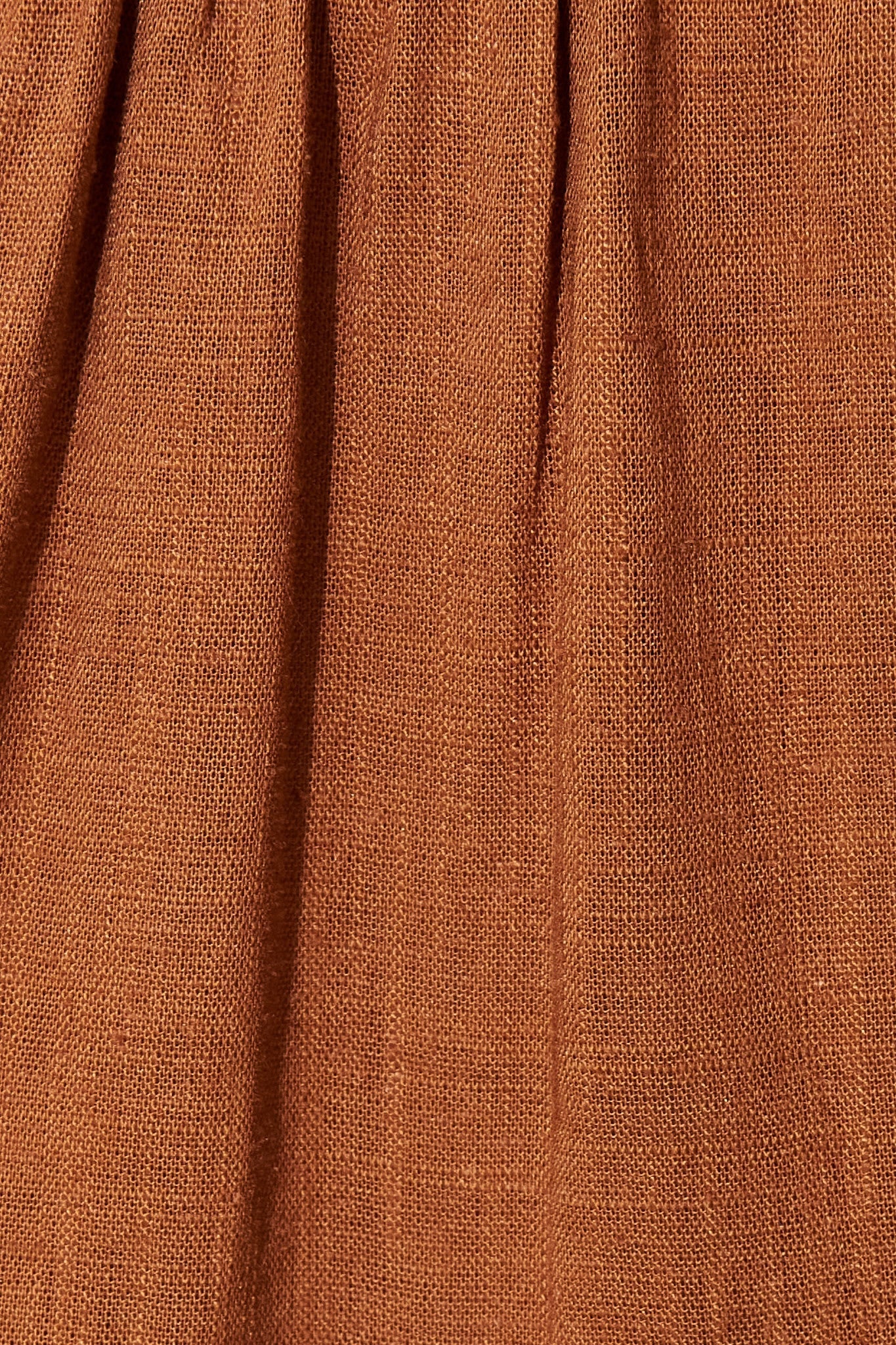 Caramel Brown Flowy Dress