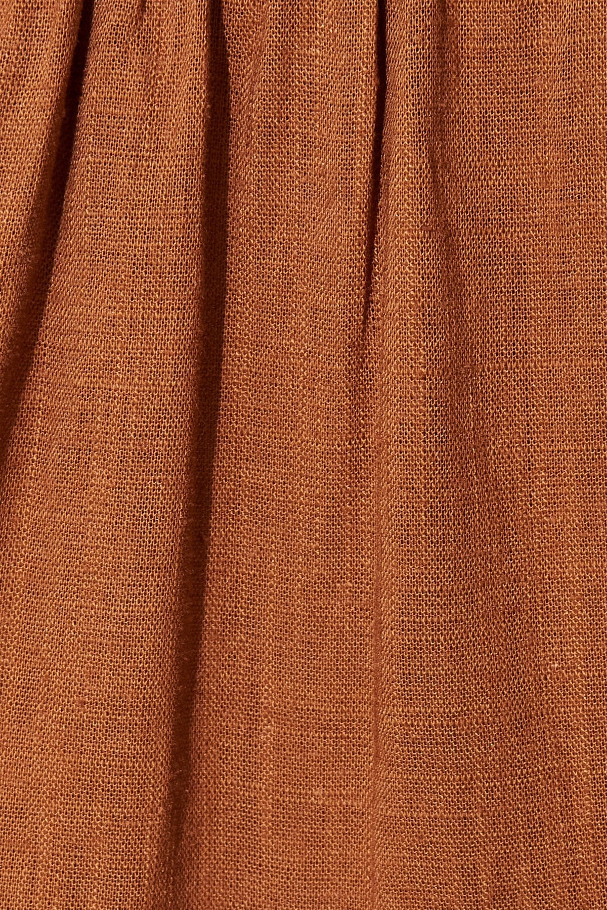 Caramel Brown Flowy Dress