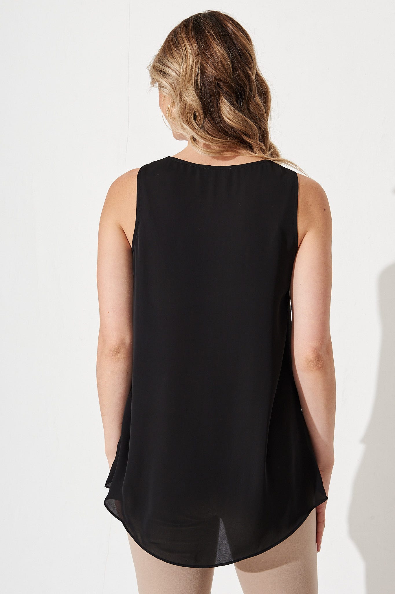 Black Seattle Tank Top