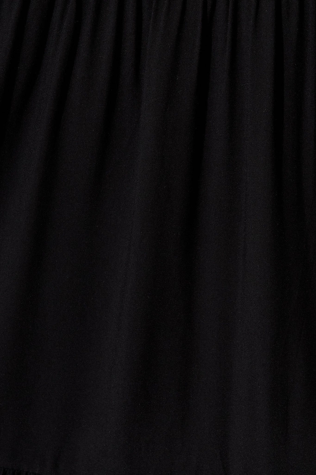 Black Midi Smock Dress - Nevi