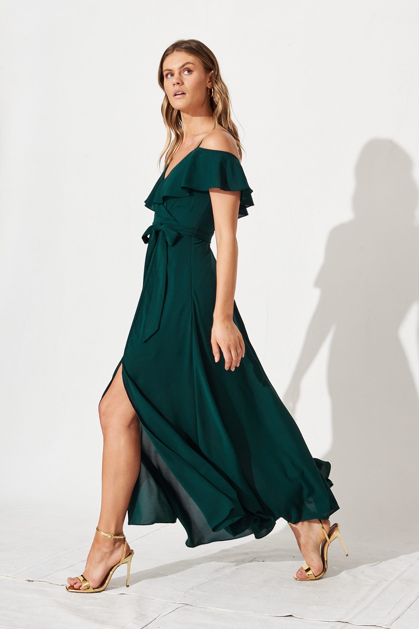 Emerald Green Maxi Dress