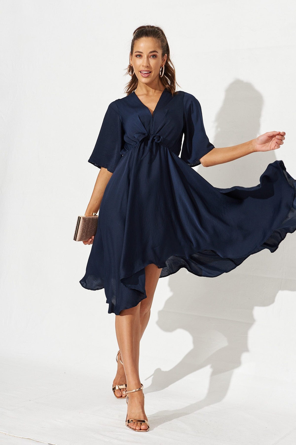 Navy Blue Helsinki Dress