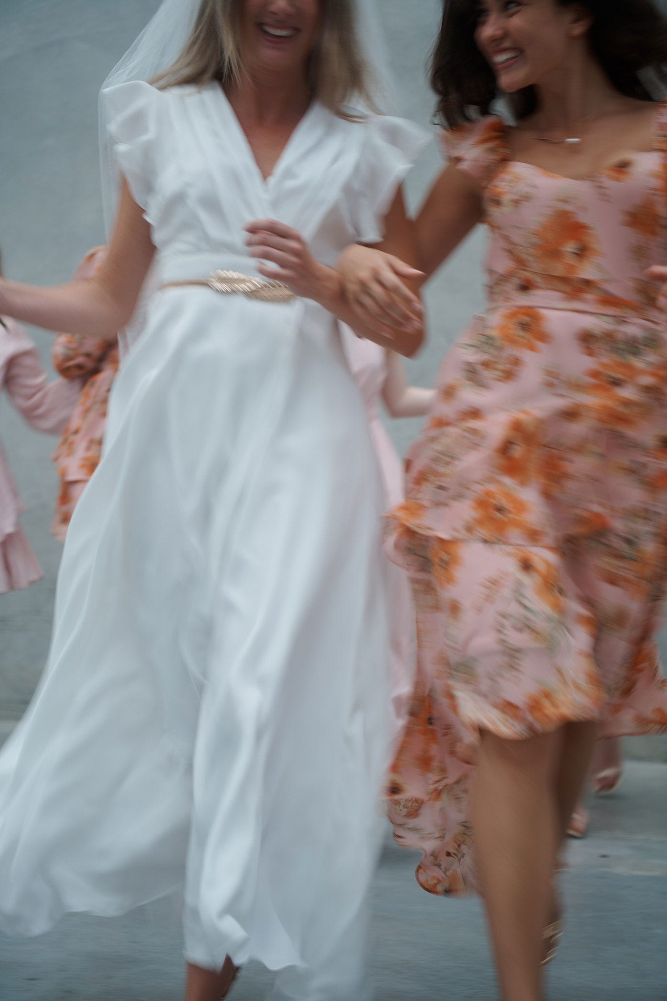 White Chiffon Maxi Dress - Wynter