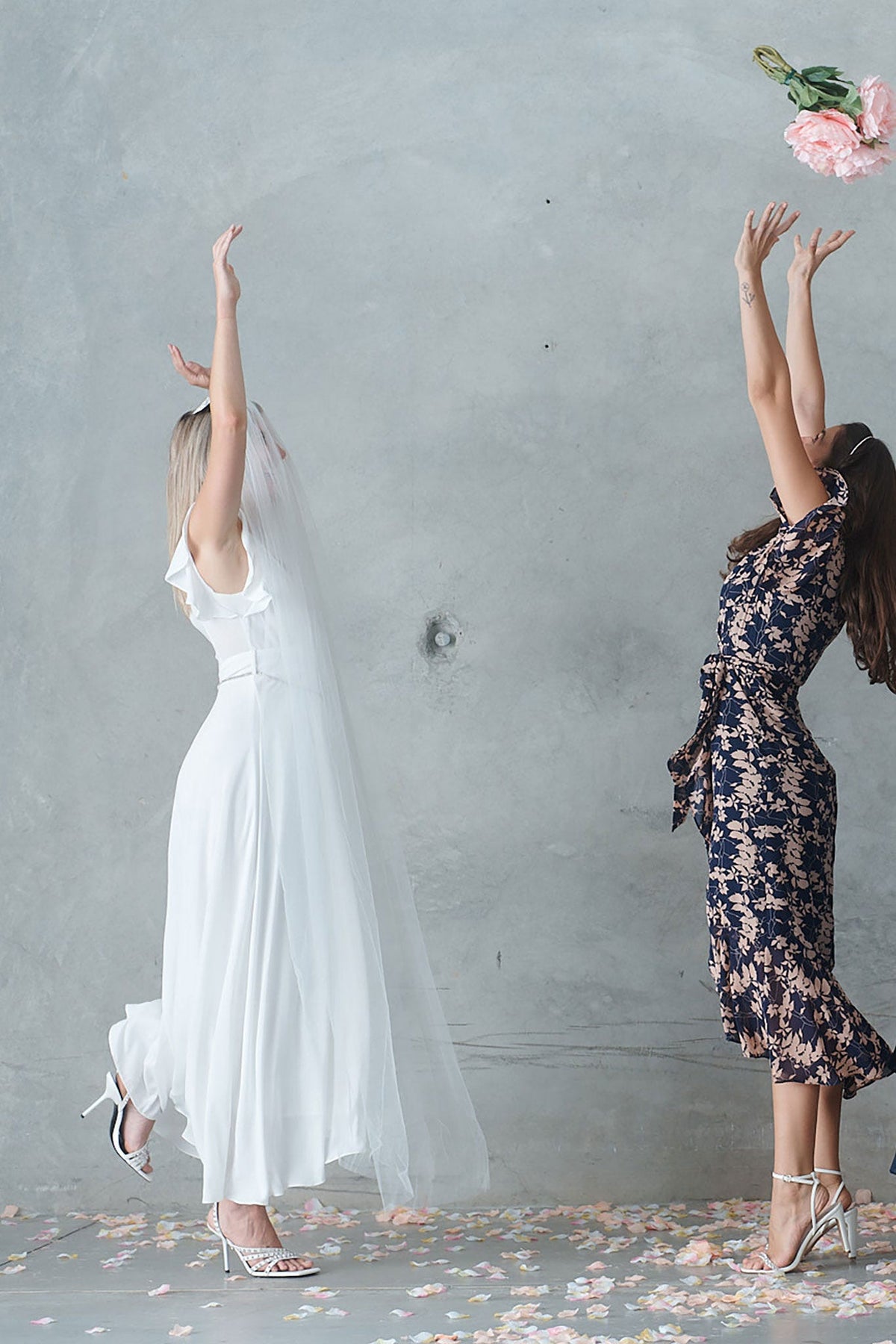 White Chiffon Maxi Dress - Wynter
