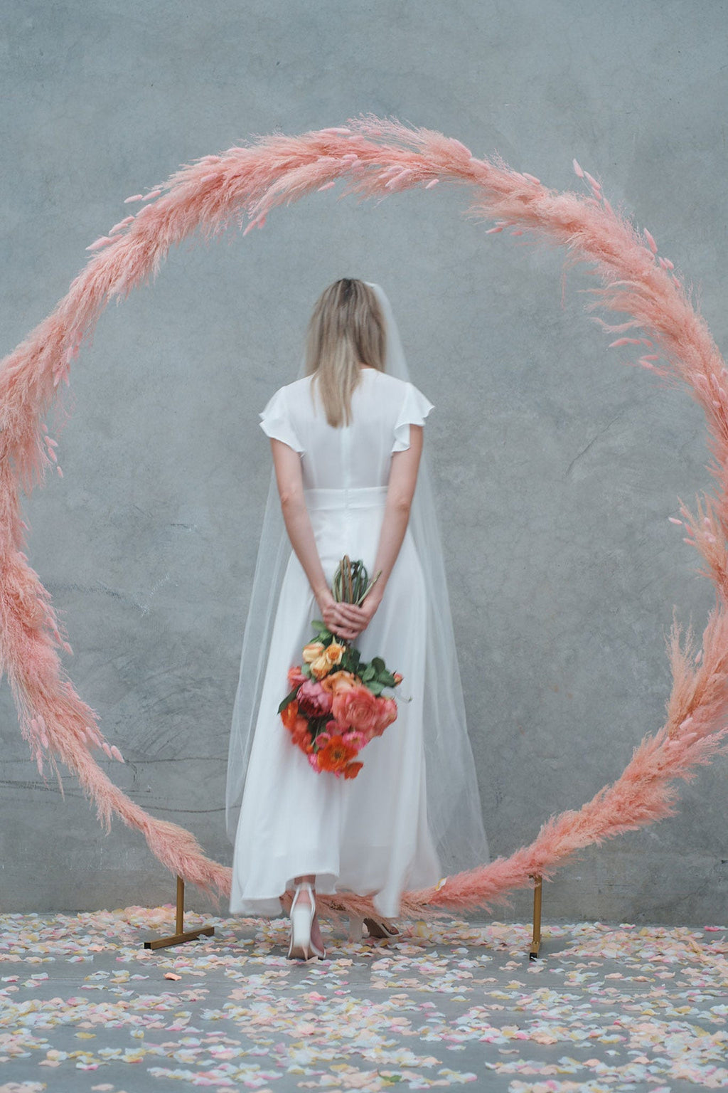 White Chiffon Maxi Dress - Wynter
