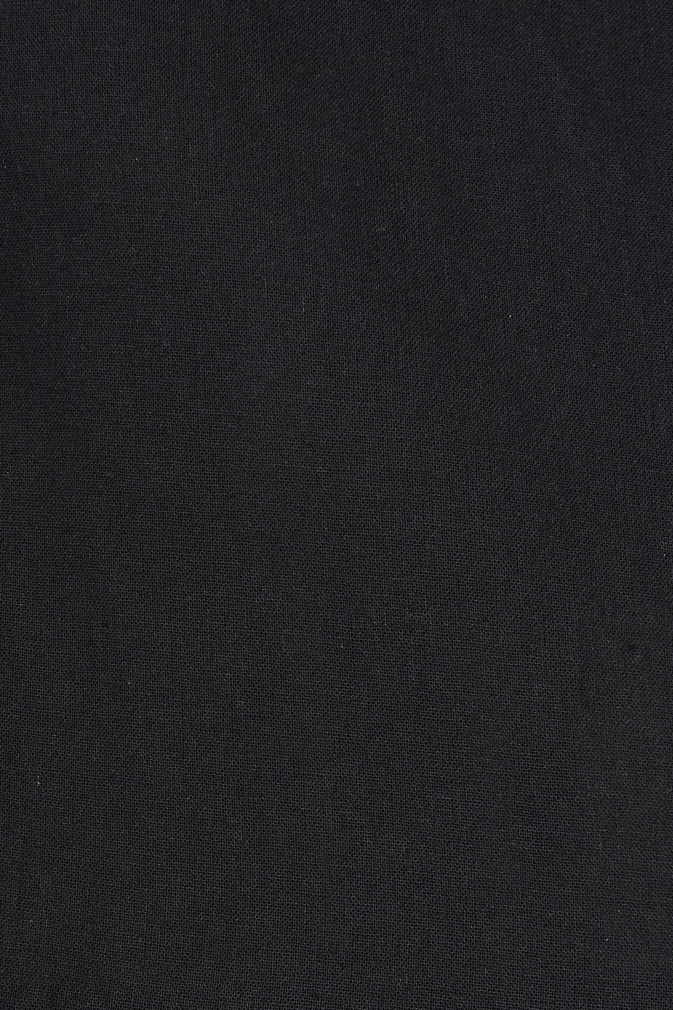 Black Cotton Blend Smock Dress - Blaire Style