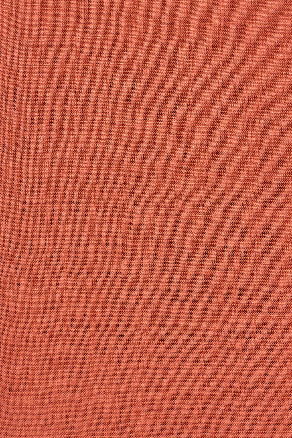 Rust Linen Blend Top