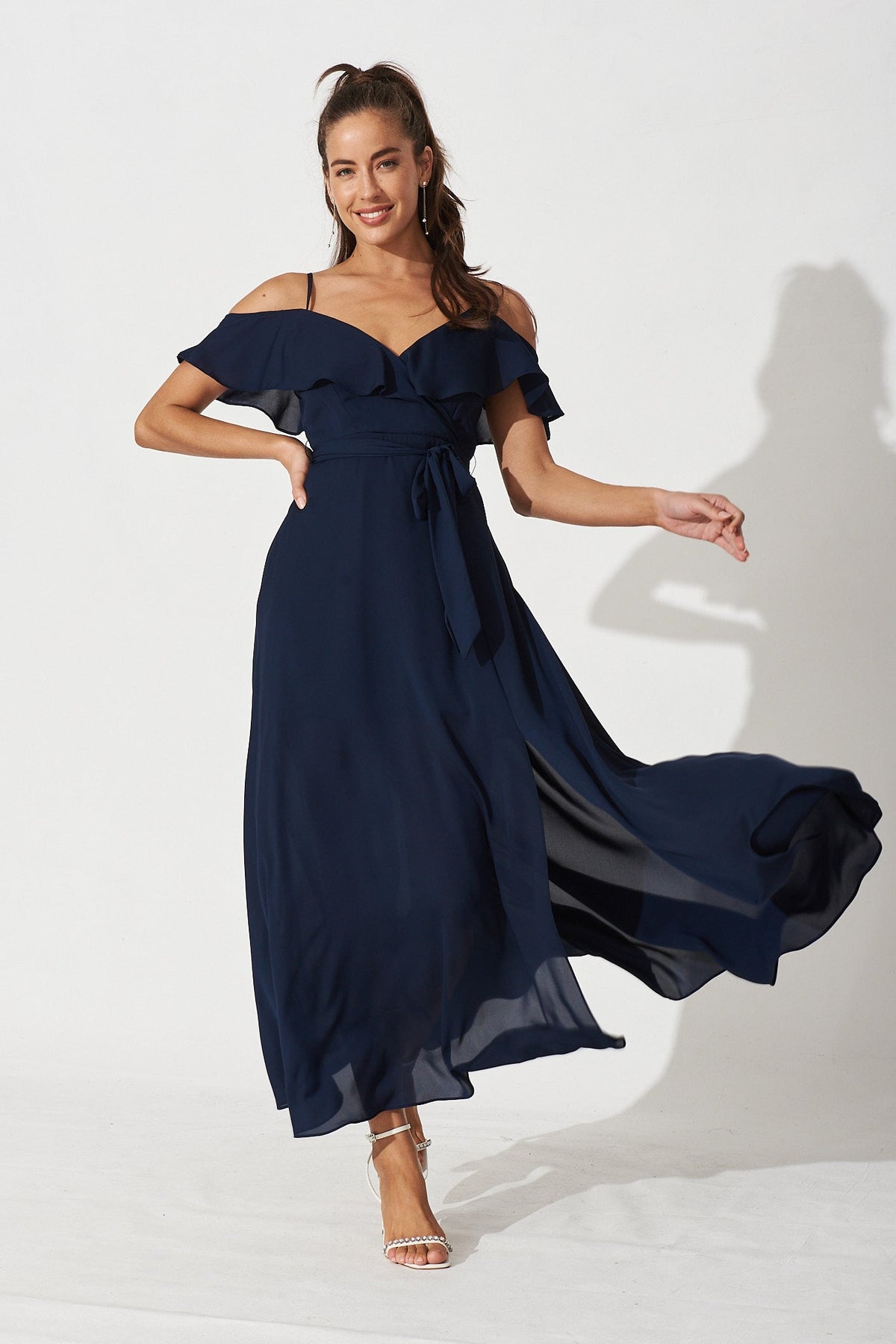Navy Marit Maxi Dress