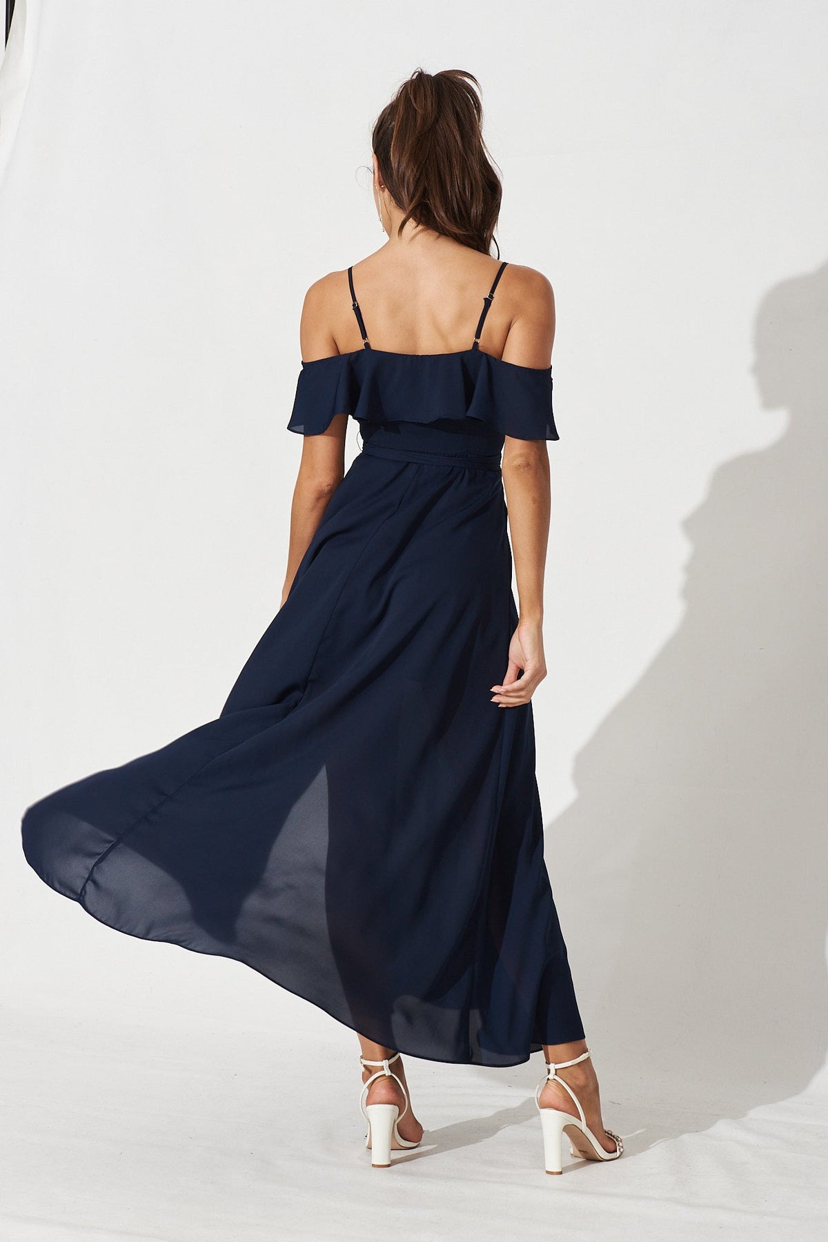 Navy Marit Maxi Dress