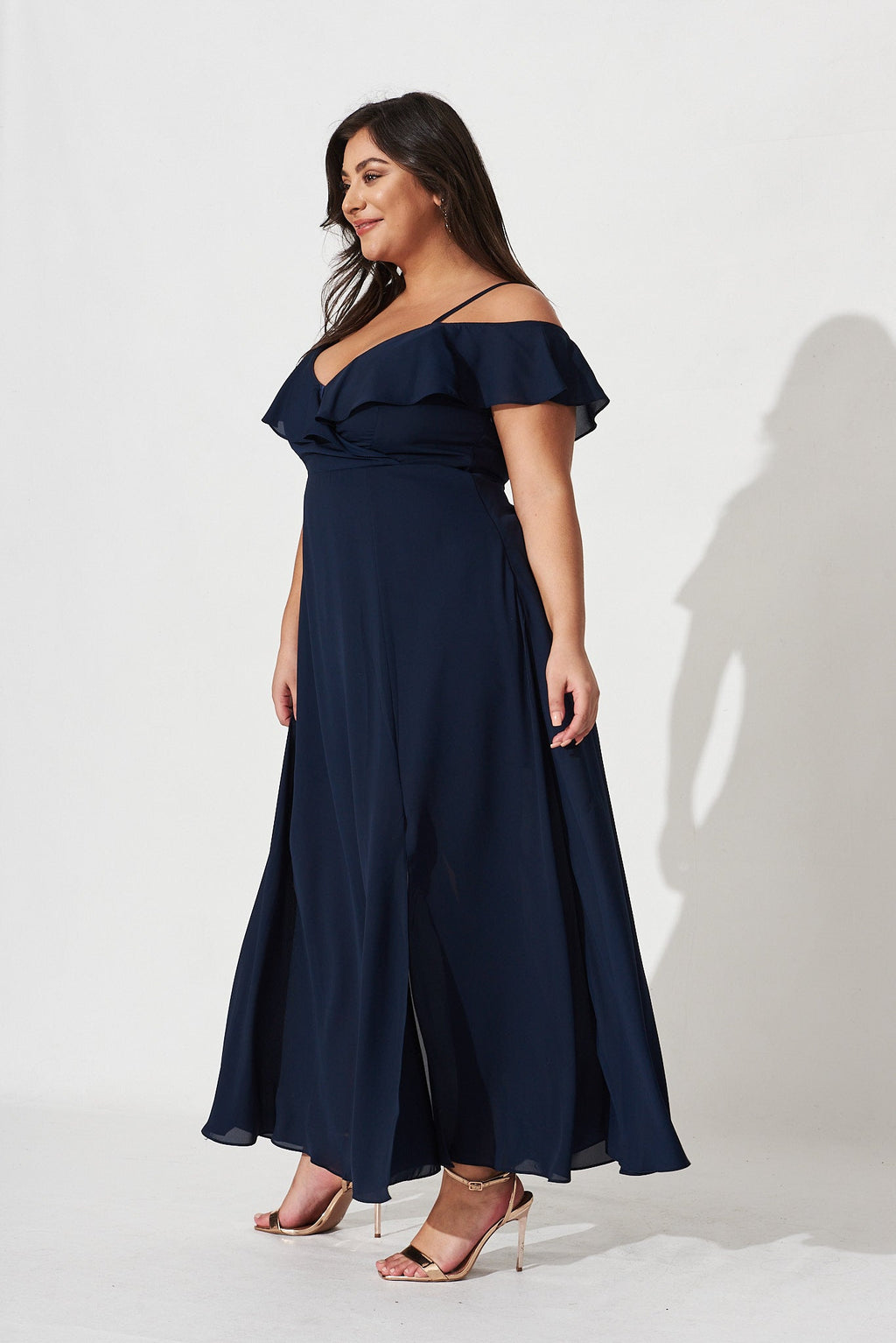 Navy Marit Maxi Dress