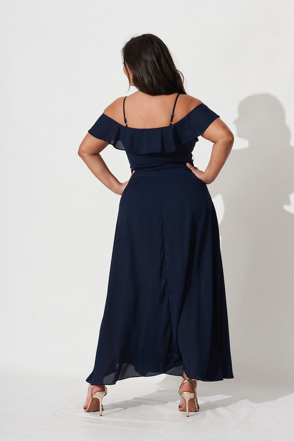 Navy Marit Maxi Dress