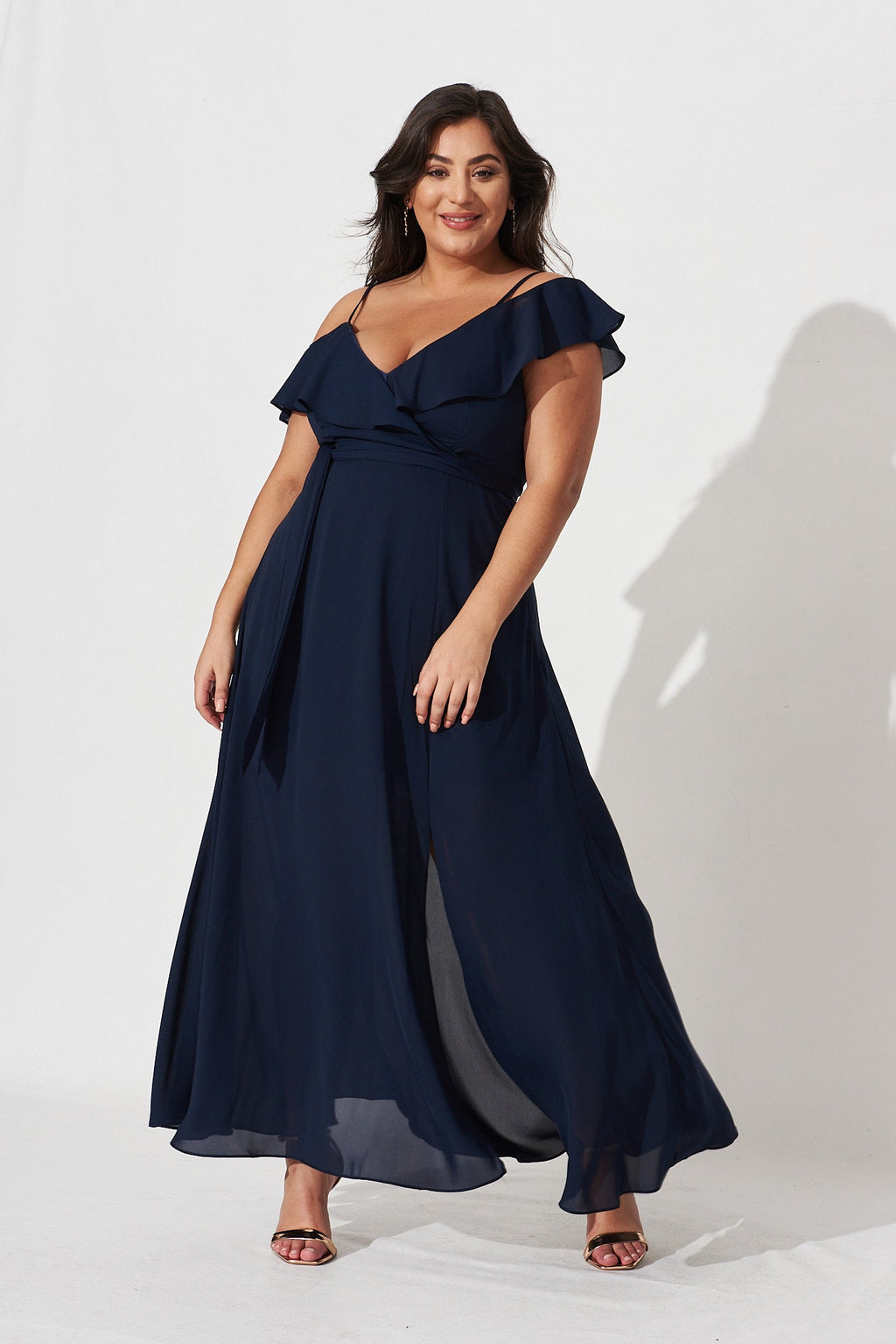 Navy Marit Maxi Dress