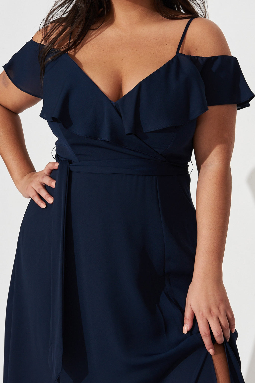 Navy Marit Maxi Dress