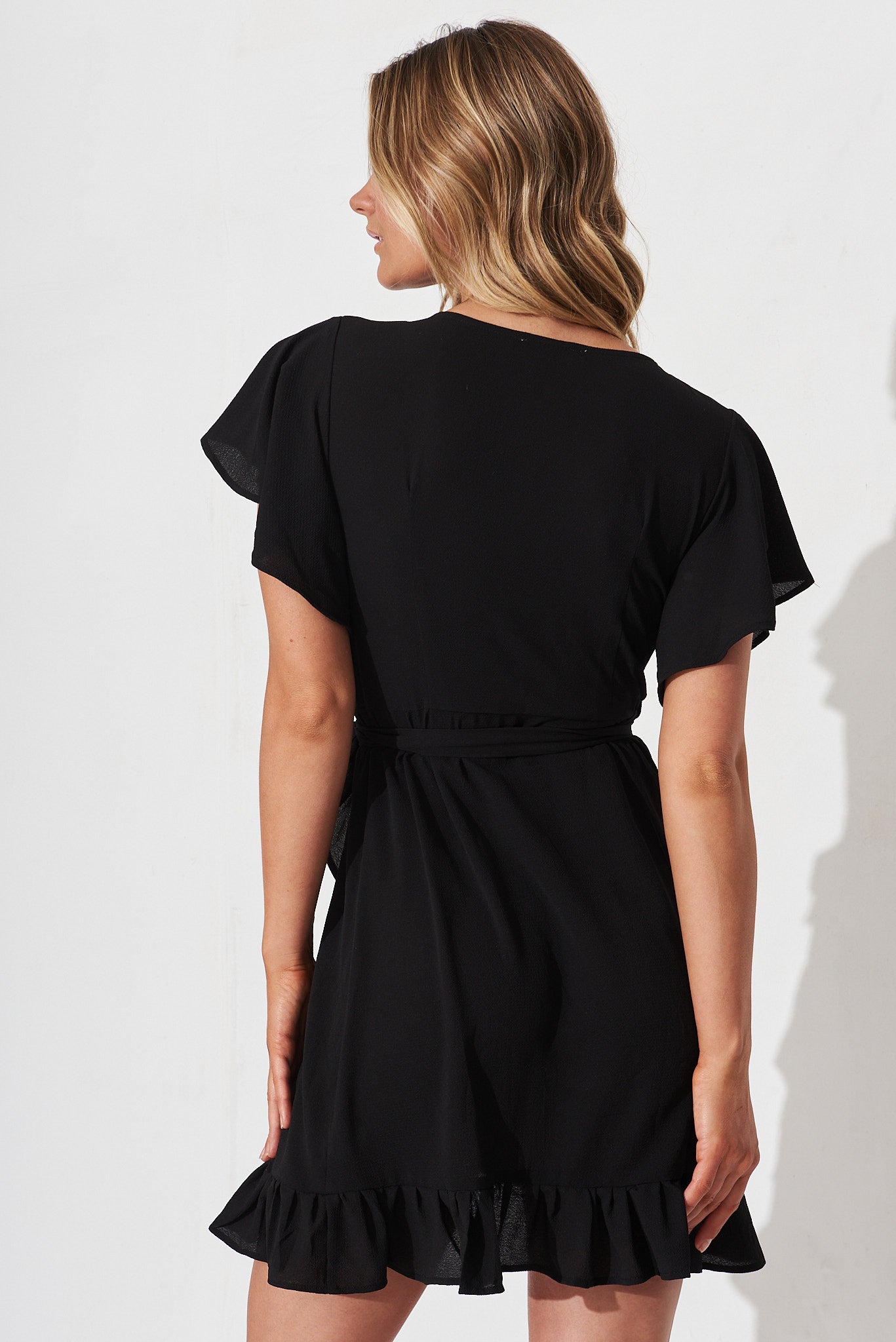 Black Wrap Dress