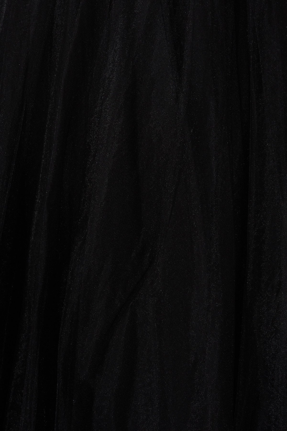 Chic Black Tulle Skirt
