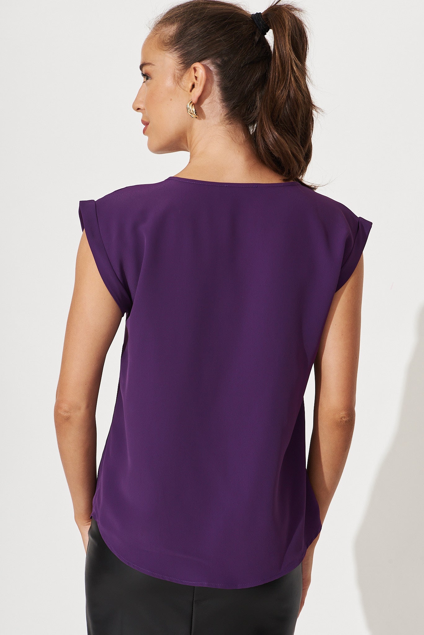 Purple Queen Top