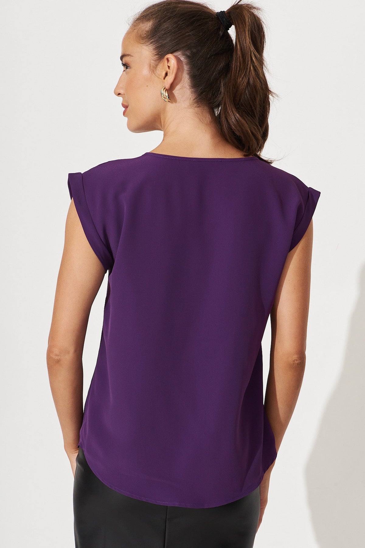 Purple Queen Top