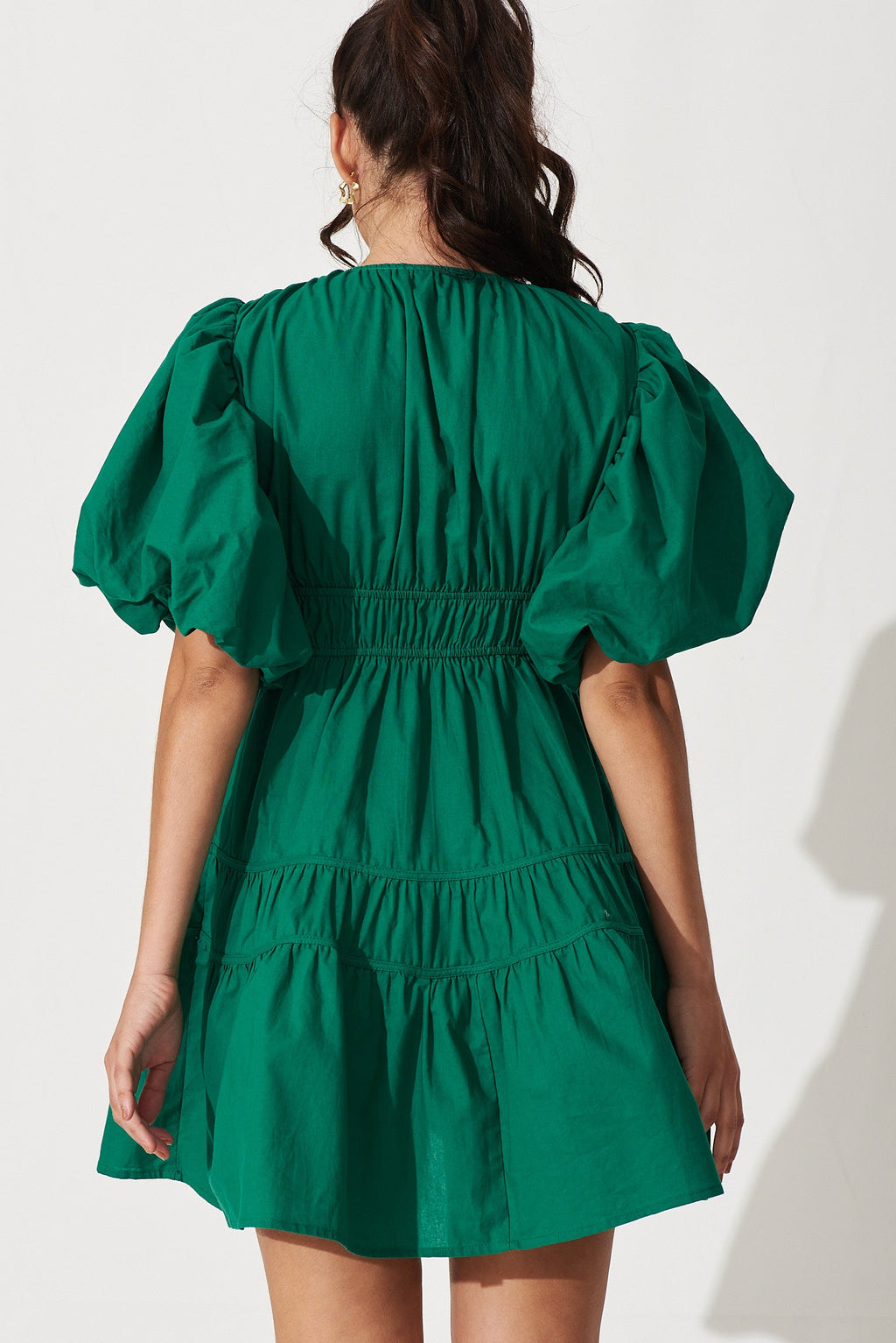 Green Cotton Amarusso Dress
