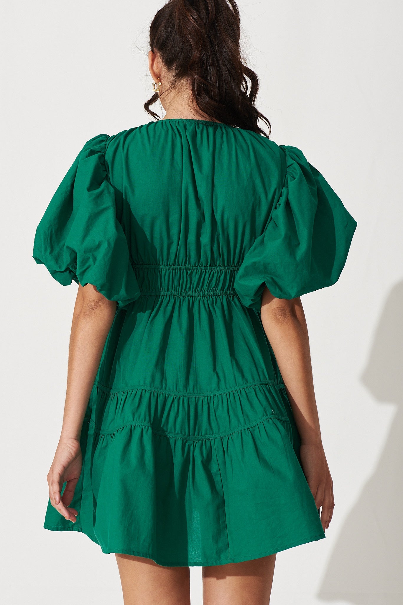 Green Cotton Amarusso Dress