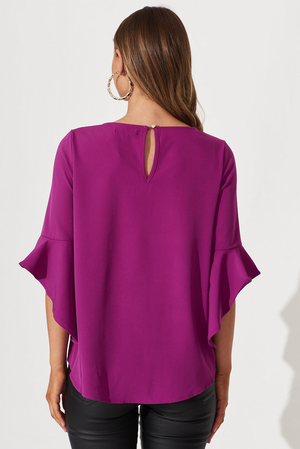 Magenta Queen Top