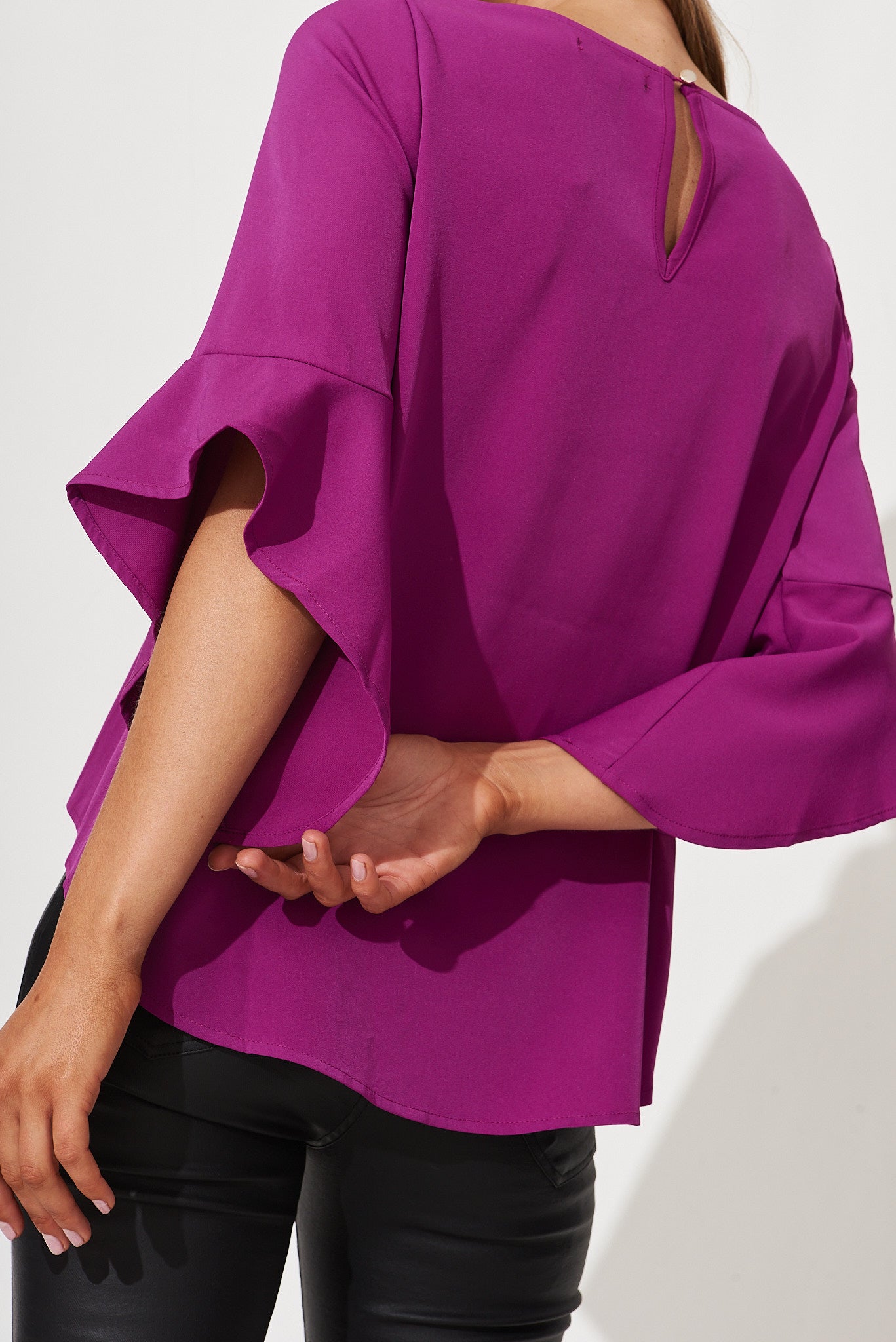 Magenta Queen Top