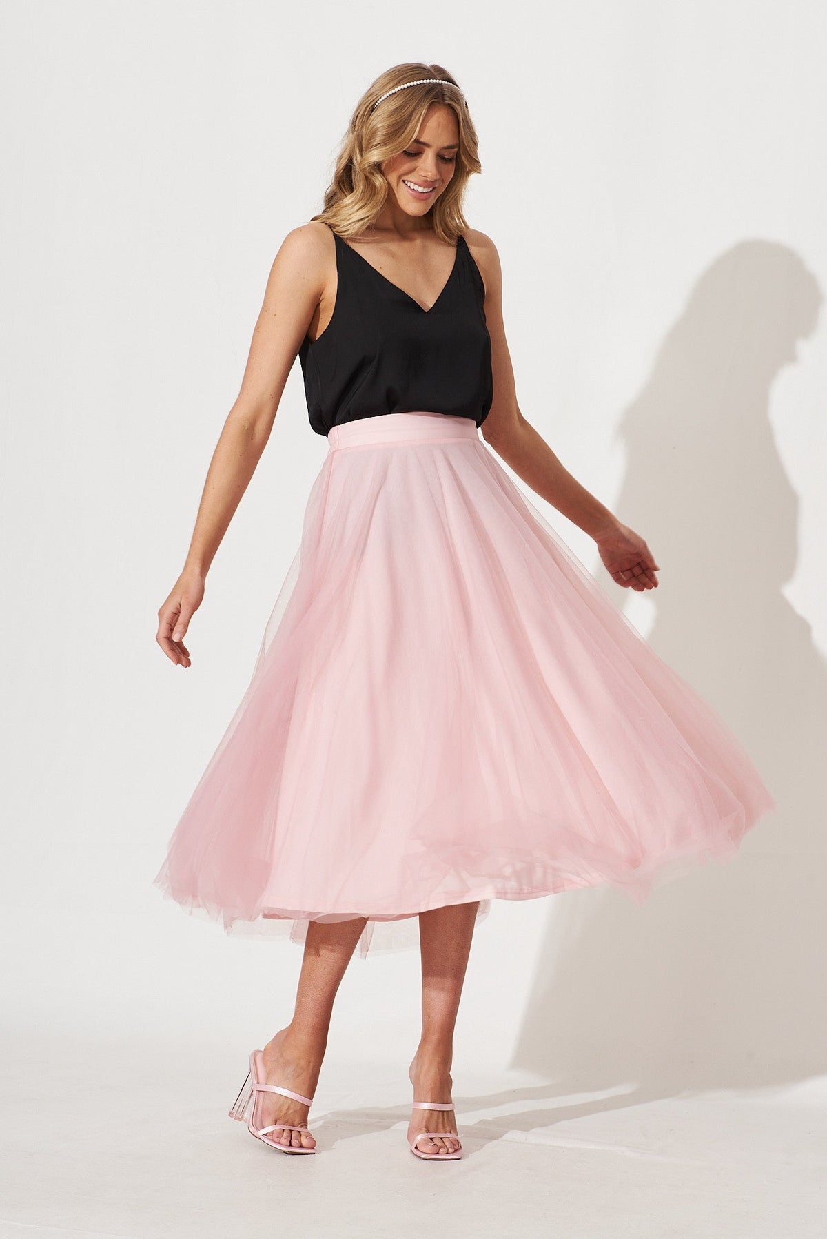 Blush Wannabe Tulle Skirt
