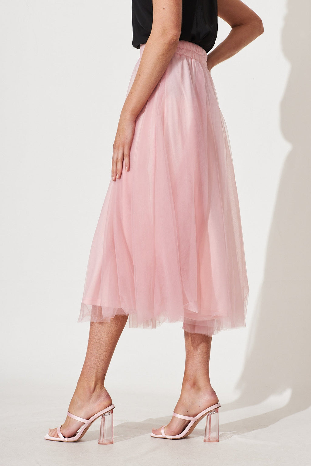 Blush Wannabe Tulle Skirt