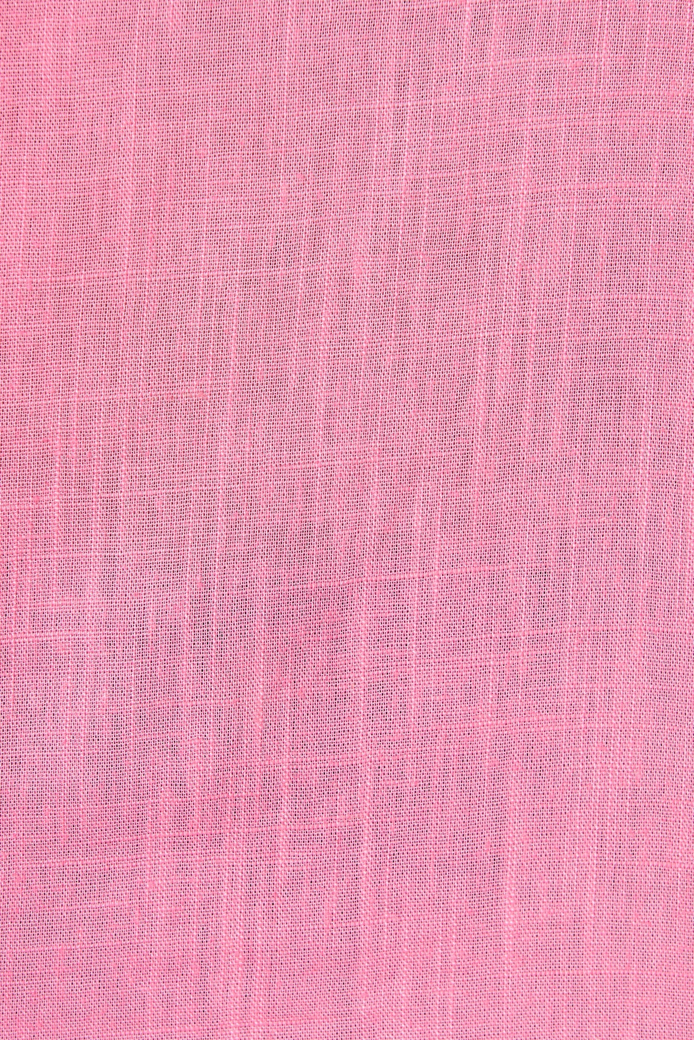 Pink Linen Blend Top by Melanie
